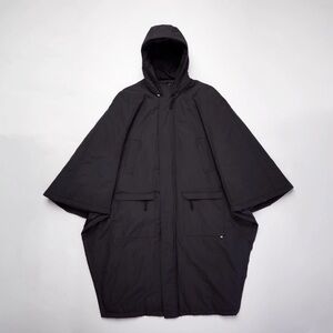 IZ Adaptive Black Parka Cape  - Adaptive Clothing for Wheelchair Users - M-L